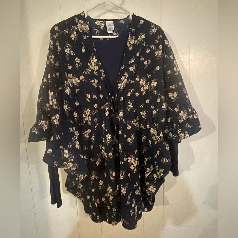 Shirt & Cardigan/Kimono Set